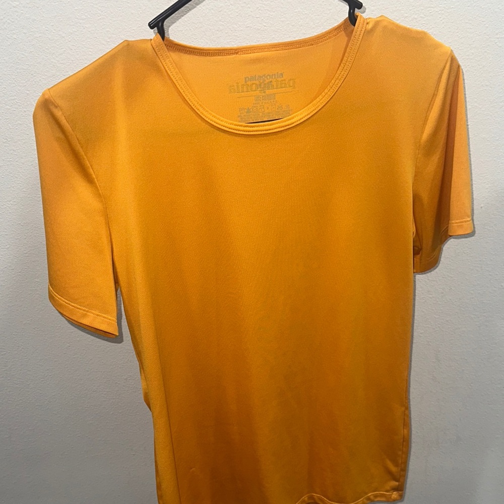 Patagonia Golden Orange Short Sleeve Tee